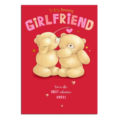Amazing Girlfriend Forever Friends Valentine's Day Card